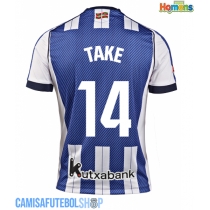 Camisa de time de futebol Real Sociedad Takefusa Kubo #14 Replicas 1º Equipamento 2025-26 Manga Curta